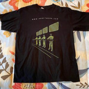 KRAFTWERK TOUR SHIRT MENS SIZE LARGE